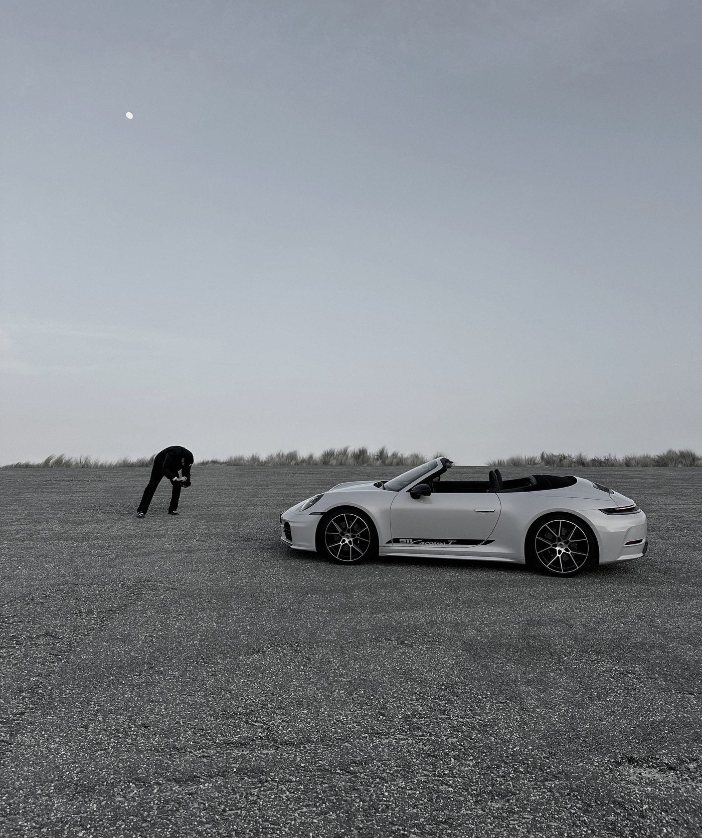 On the shoot with the Porsche 992 Carrera GTS